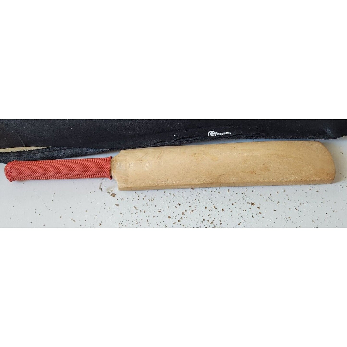 Ebay India Wood  Paddle Promo Item Red Rubber Handle 12" x 2" x 1"  Ebannayna