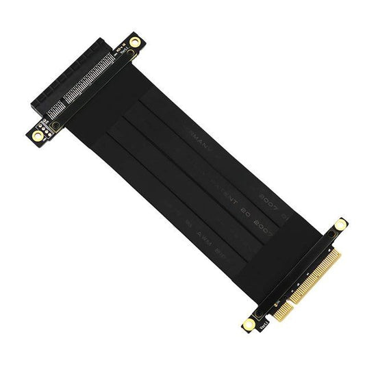 Pci Riser Cable PCI-e PCI Express 8X Extension pci-e 8X  180 Degree 20cm Extension Cord