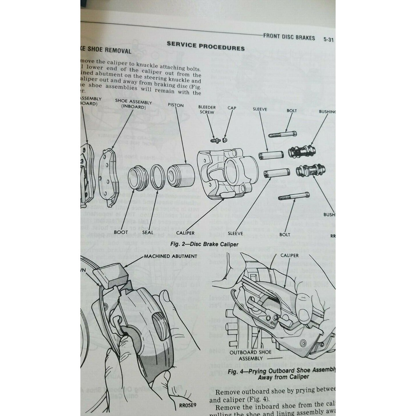 1988 Chrysler Service Manual Engine Chassis & Body Front Wheel Drive Car