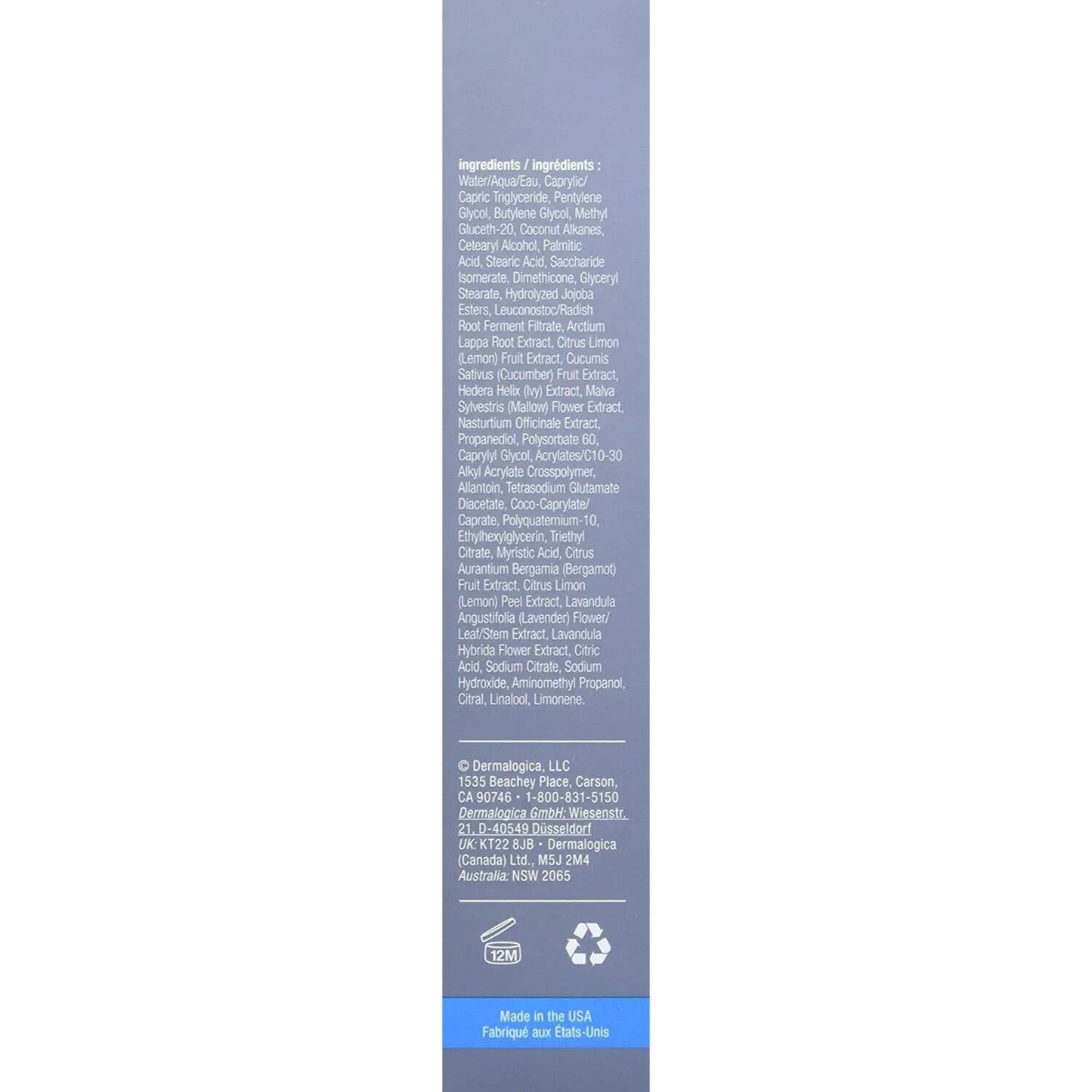 Skin Care Dermalogica Active Moist - Oil-Free Lightweight Face Moisturizer
