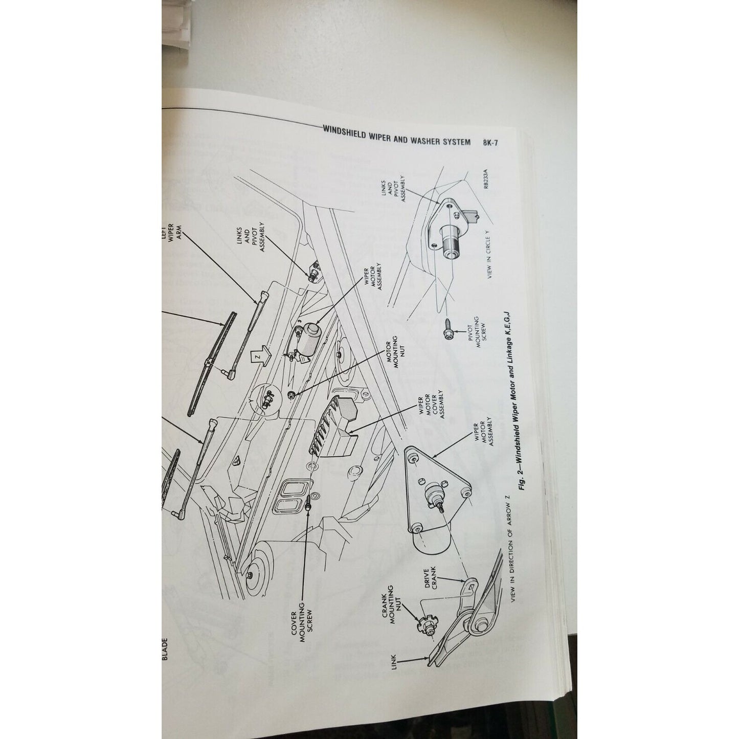 1988 Chrysler Service Manual Electrical Fuel & Emissions Front Wheel Drive