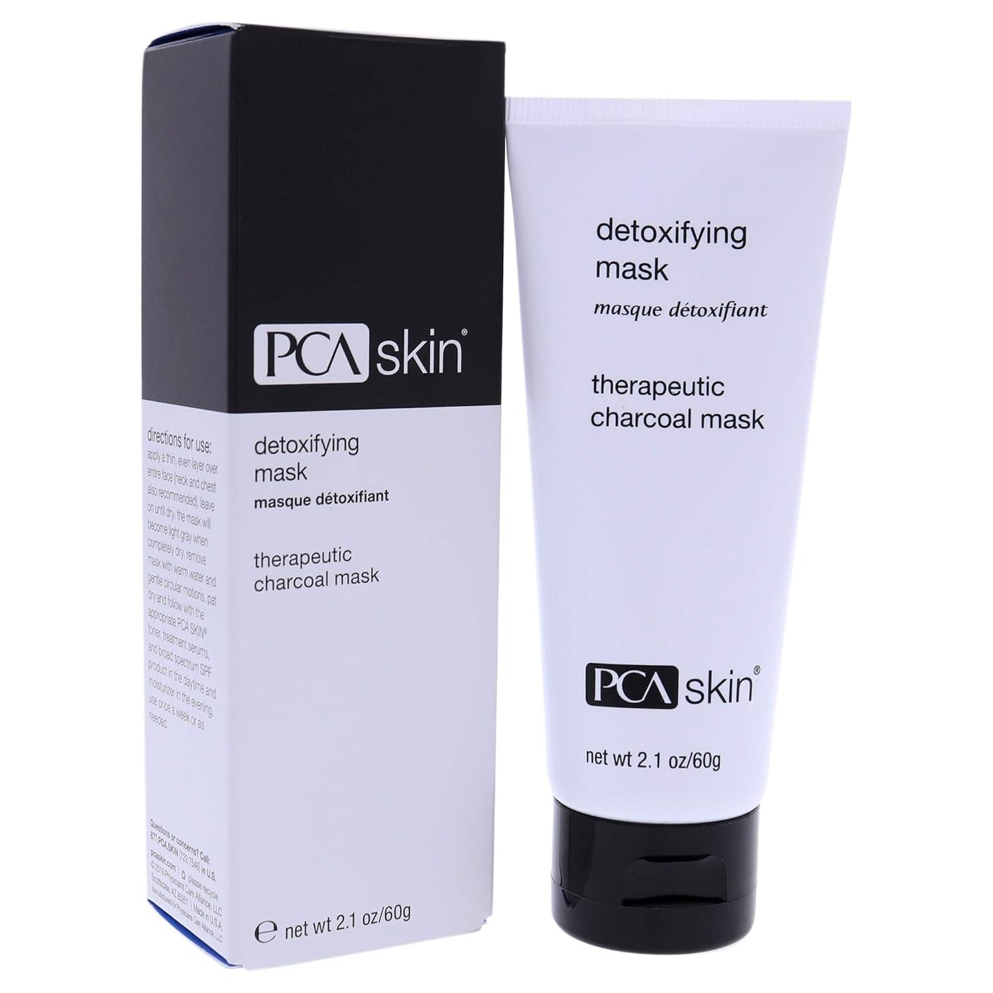 PCA SKIN Detoxifying Mask therapeutic Charcoal mask  2.1 oz new