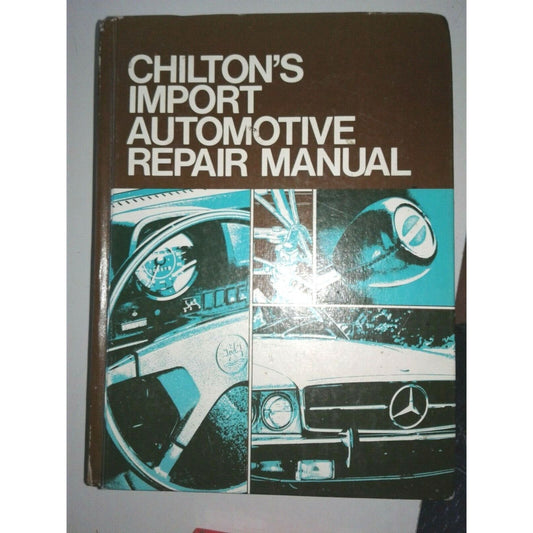 1977 Chilton's Import Automotive Repair Manual 4th Edition  Audi -Volkswagen