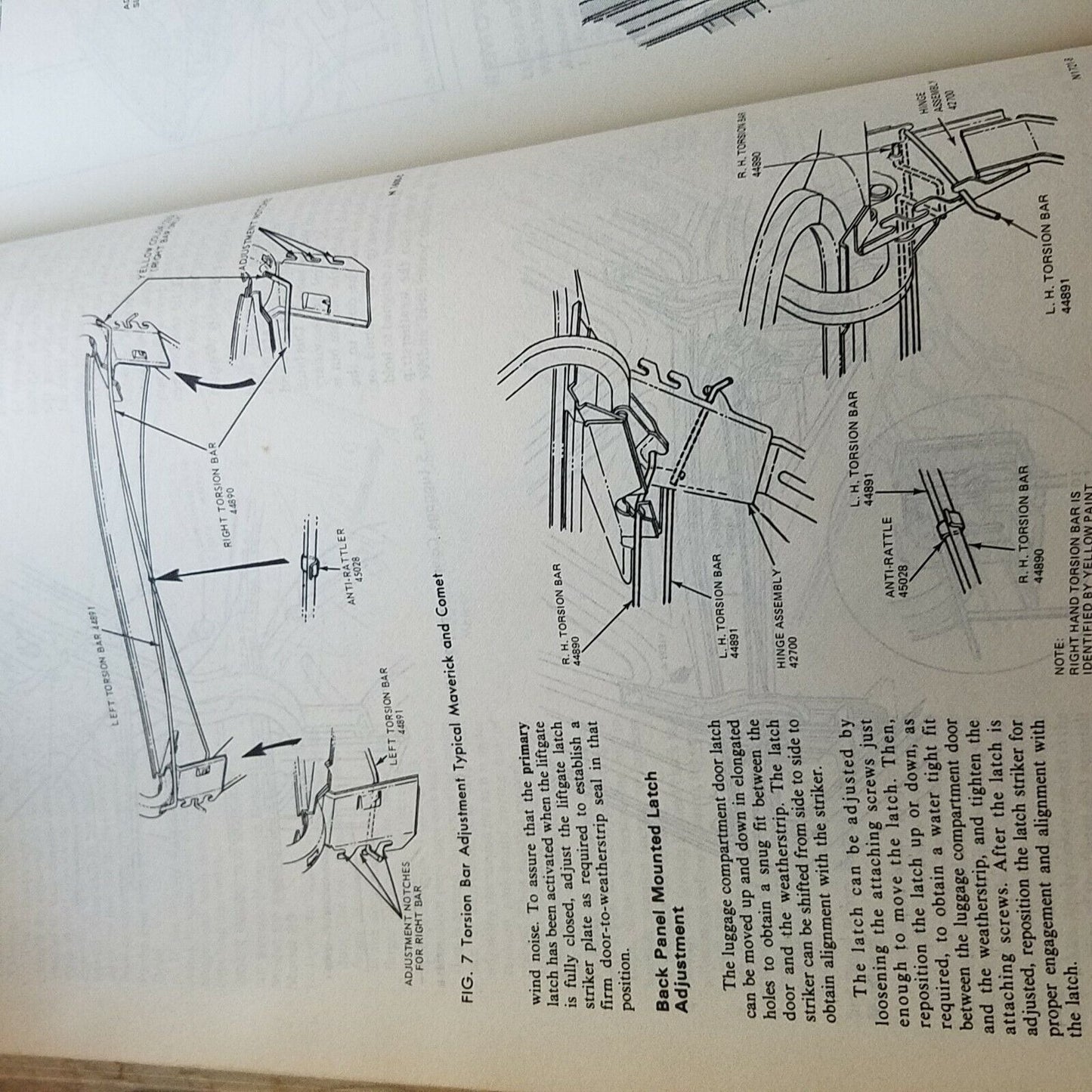 1975 - 1976  Ford Motor Company Body  Car Shop Manual Vol 4 Body 1975