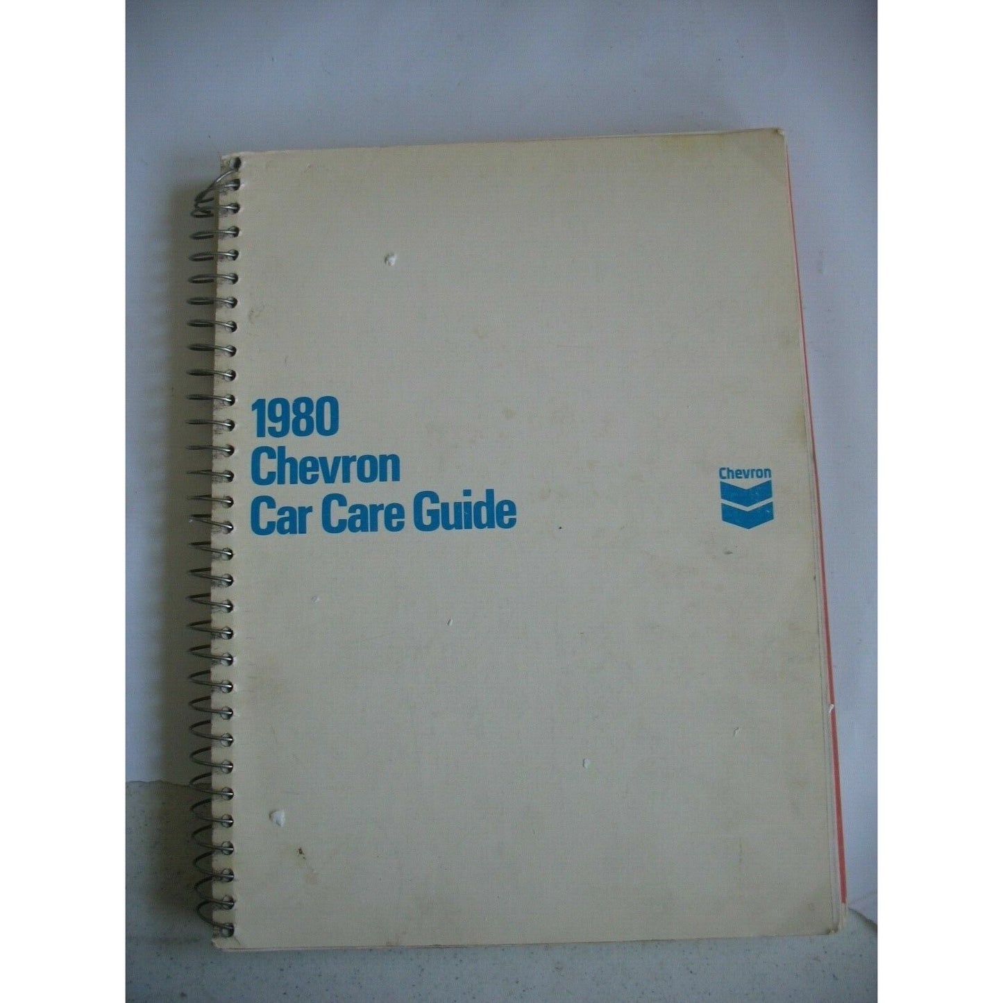 1980 Chevron Car Care Guide Book