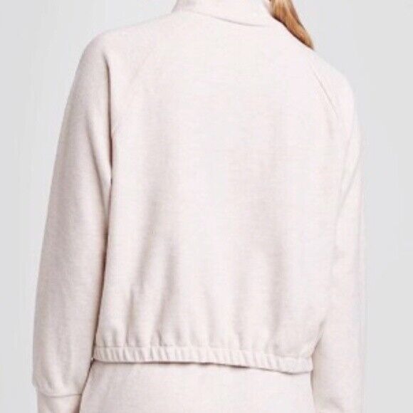 Sweatshirt Prologue Women's Size XXL Long Sleeve Tie Waist Neutral Heather
