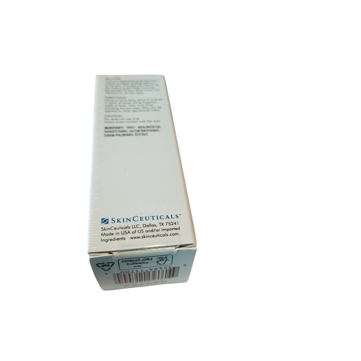 Skincare SkinCeuticals  Hydrating  B 5 Gel 1 oz