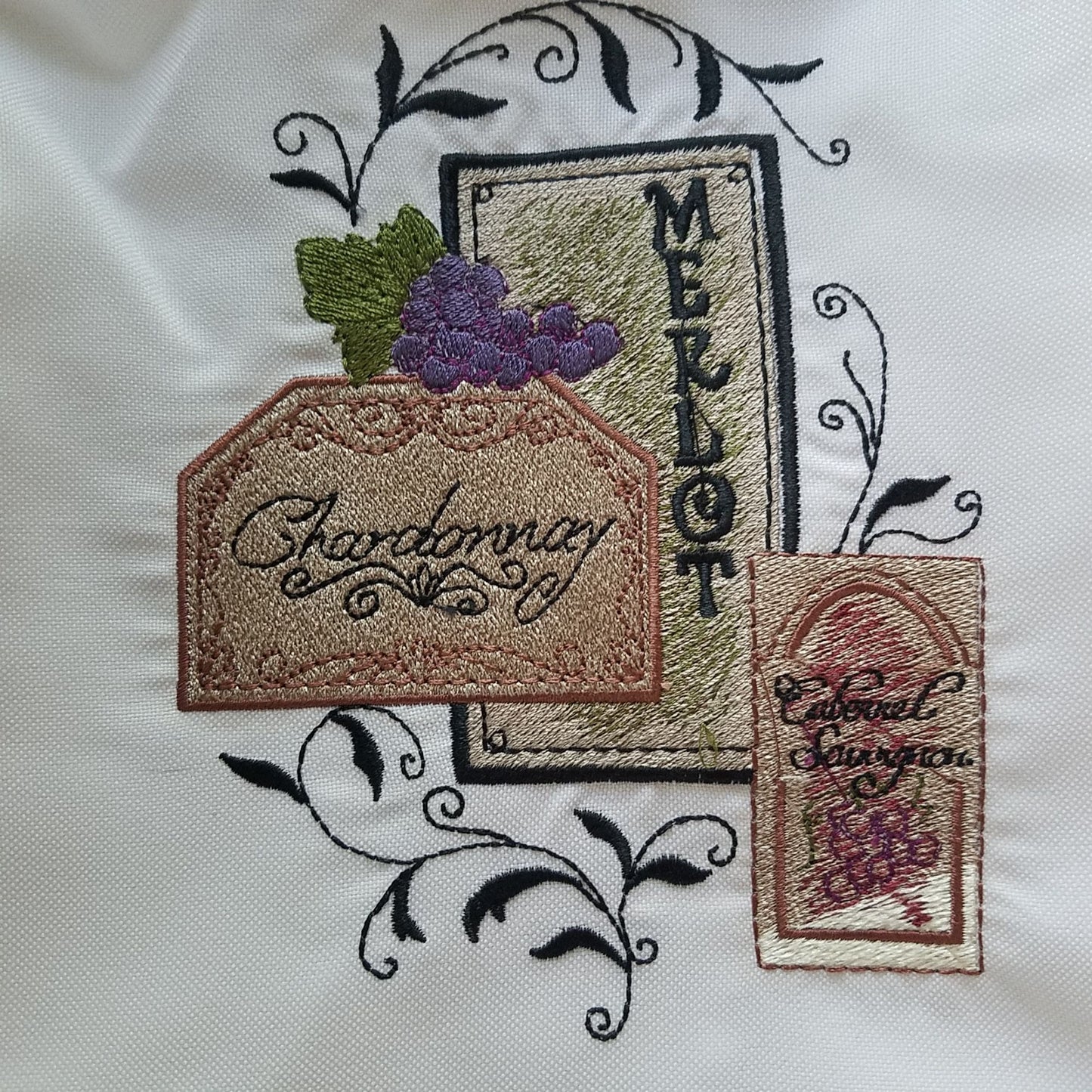 Apron White Chef Long  30" x 26" Embroidered Neck Strap Tie Stain resistant
