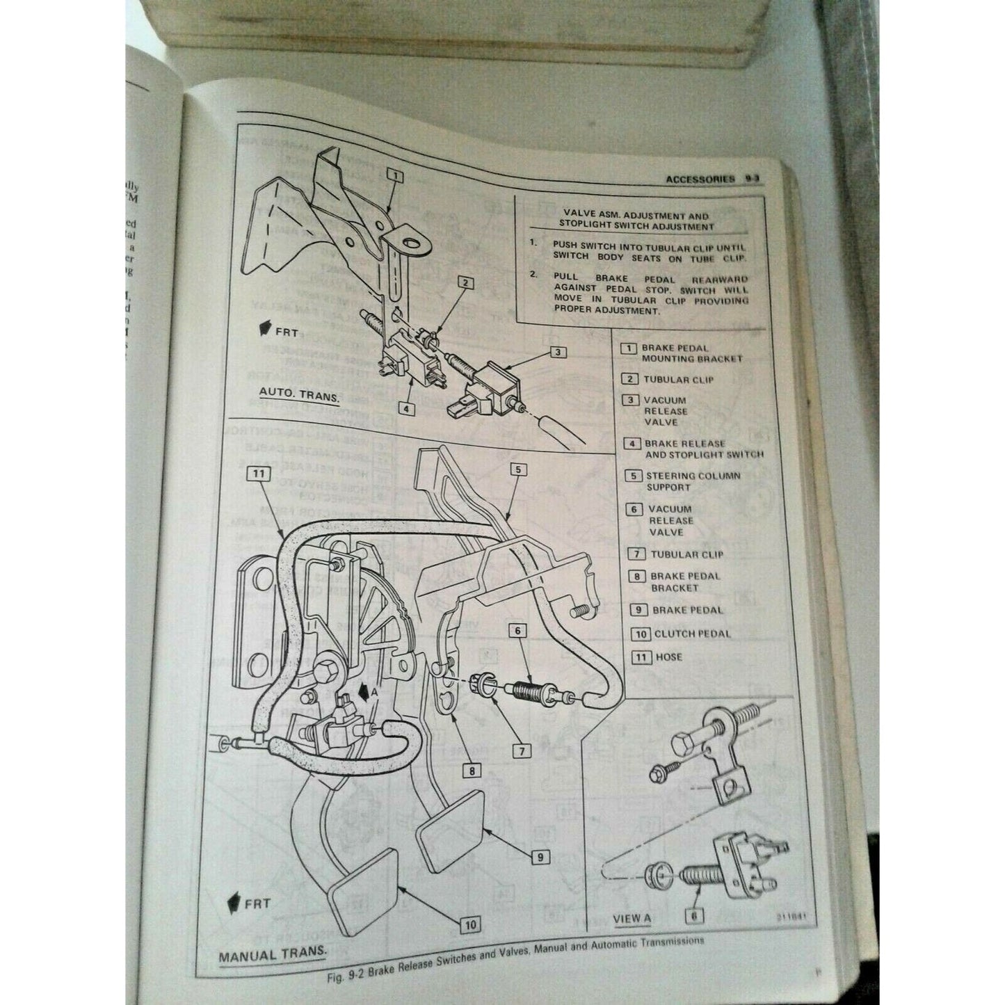 1982 Pontiac Service Manual  Phoenix and 6000 Automobile Repair Shop