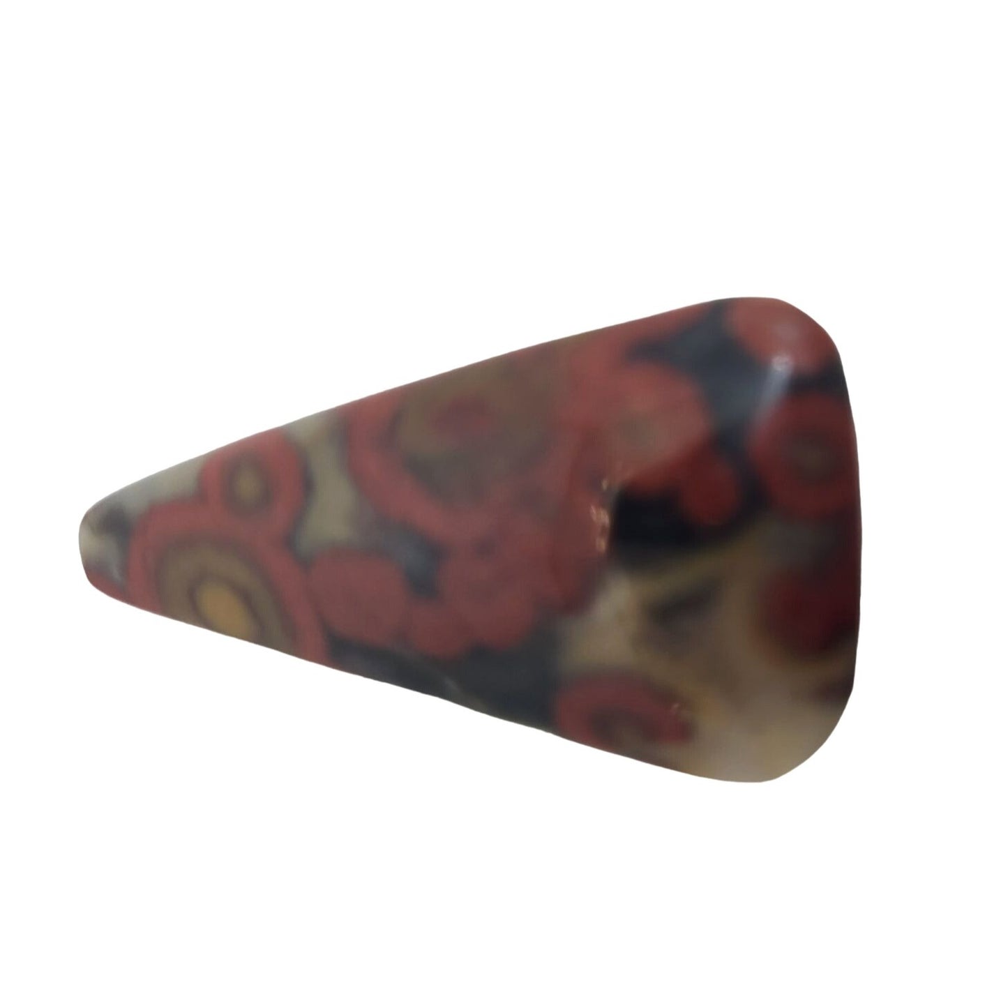 Gemstone Loose Morgan Hill Poppy Jasper Stone Cabochon Pendant Size 35 ct  6.9 gr