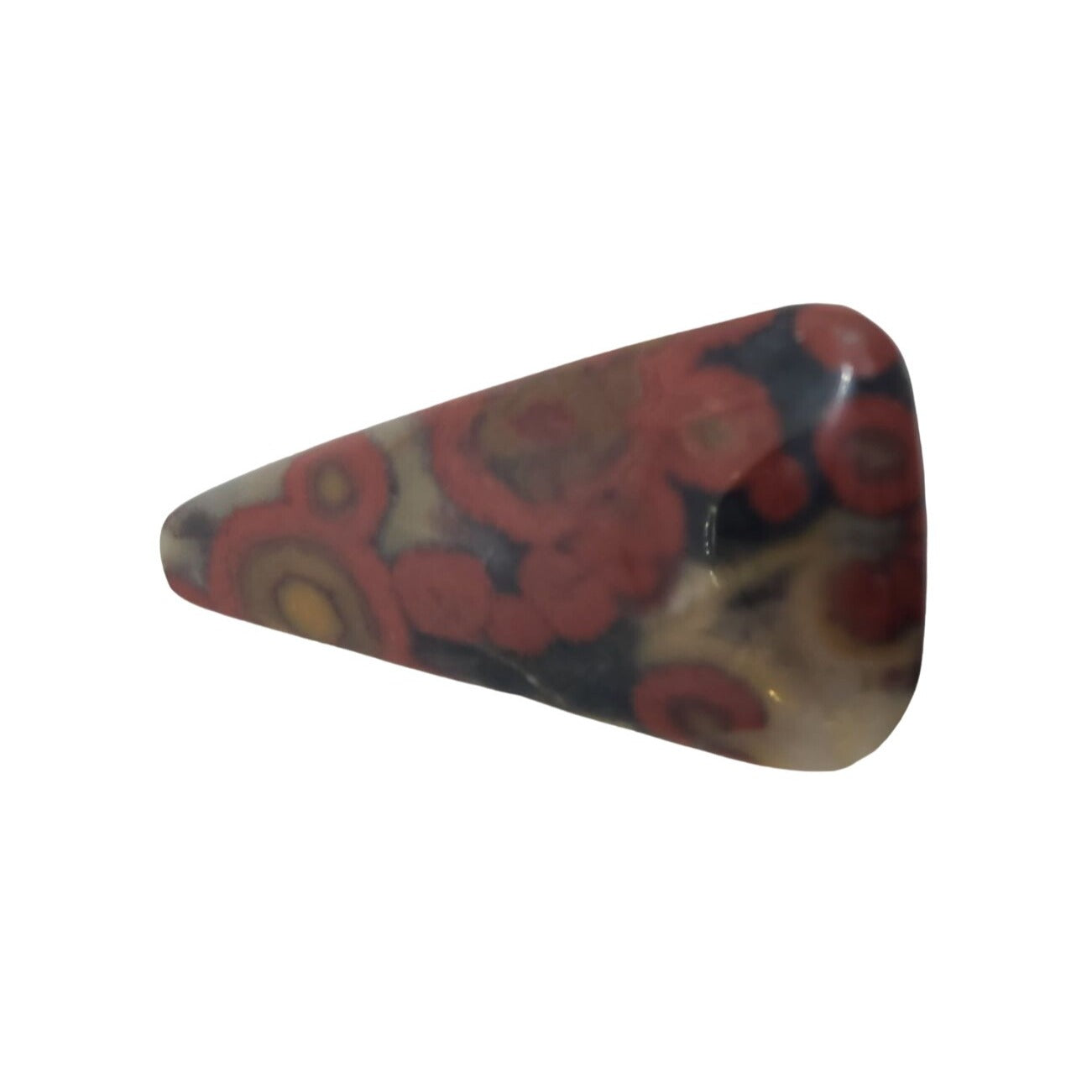 Gemstone Loose Morgan Hill Poppy Jasper Stone Cabochon Pendant Size 35 ct  6.9 gr
