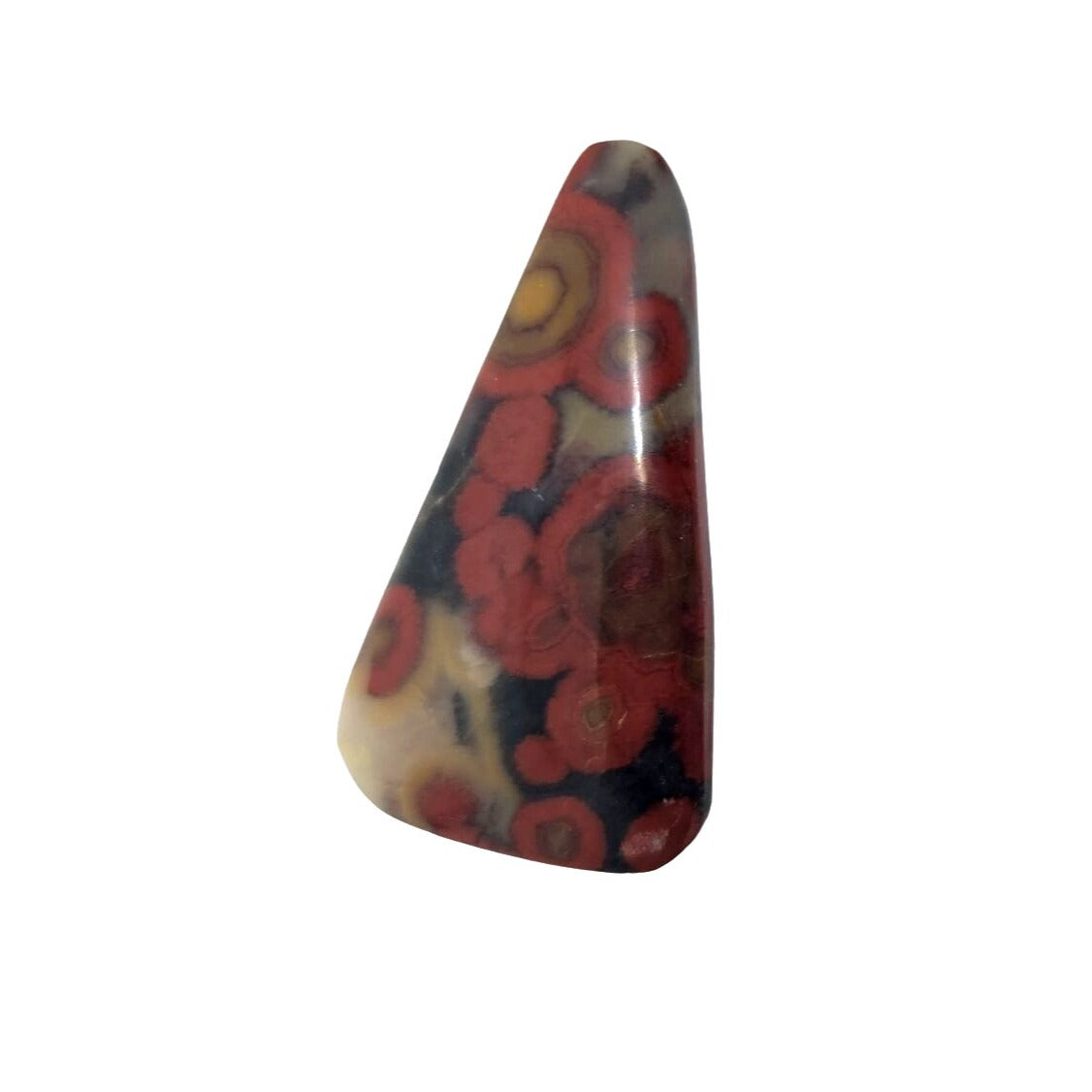 Gemstone Loose Morgan Hill Poppy Jasper Stone Cabochon Pendant Size 35 ct  6.9 gr