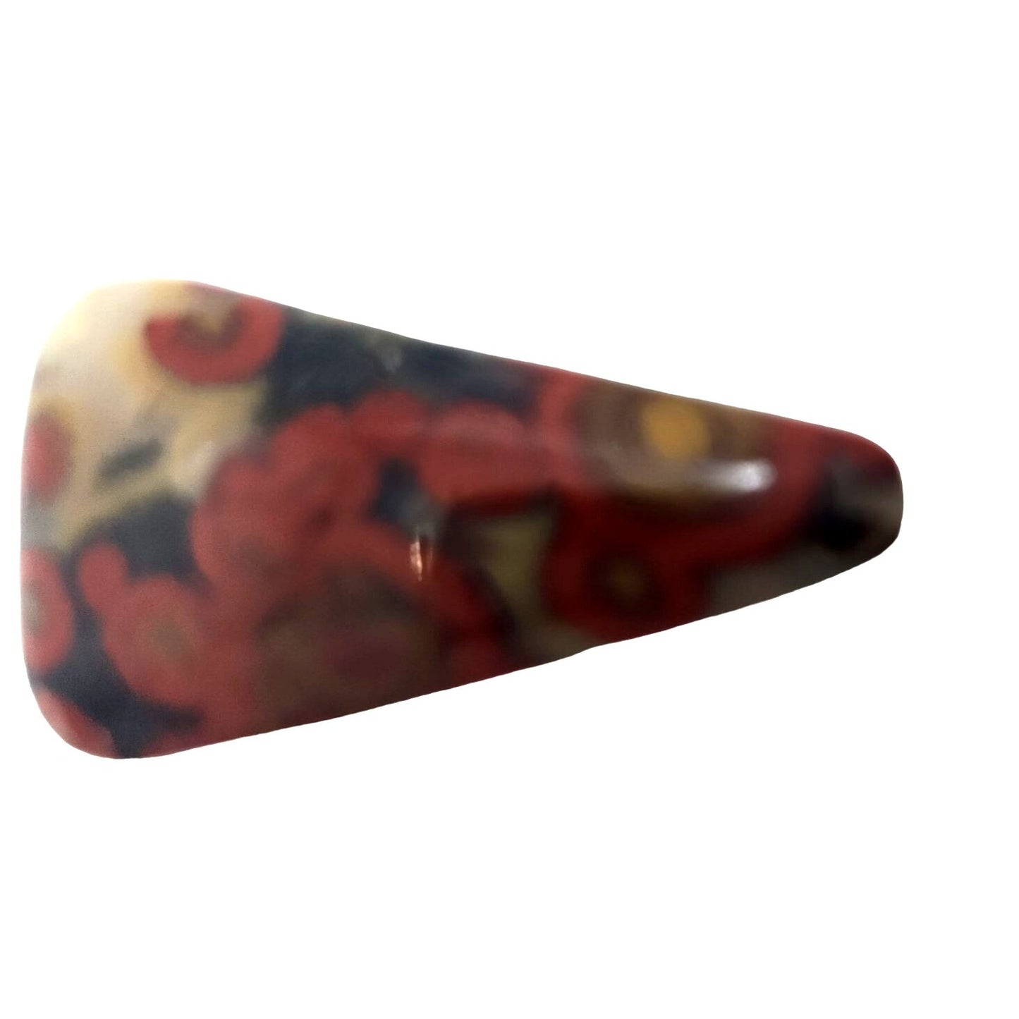 Gemstone Loose Morgan Hill Poppy Jasper Stone Cabochon Pendant Size 35 ct  6.9 gr