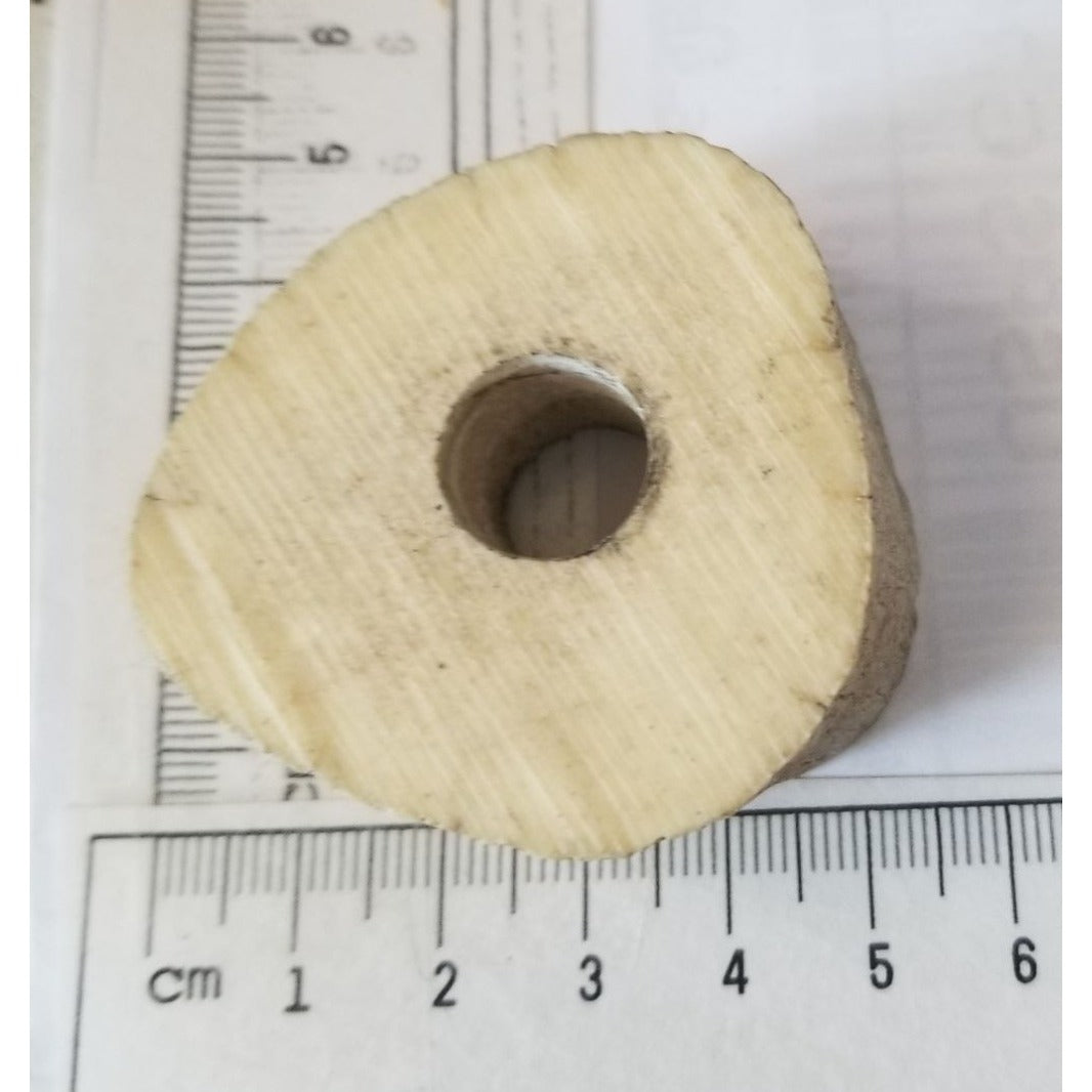 Petrified Wood Candle Holder Air Plant 5 cm x 6 cm  11 cm x 1 cm Hole in the middle