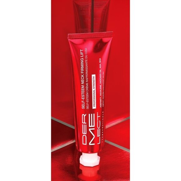 Skincare Dermelect Self-Esteem Neck Firming Lift 2 oz Green Tea Toning Hydrating
