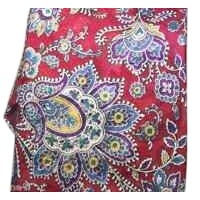 Tie Christian Dior Monsieur Red Blue Silver Polyester Made USA  58" L  3 3/4 " W