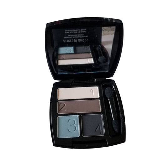 Avon  True Color Eyeshadow Quad 4 eyeshadows 0.176 oz Smoke & Fog Quad