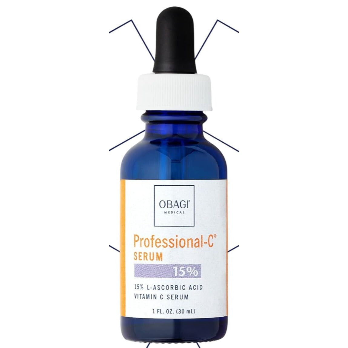 Skincare Obagi Professional-C Vitamin 15% Serum  0.42 oz  Helps Brighten Skin Tone and Minimize the Appearance of Fine Lines & Wrinkles