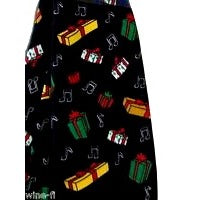 Tie Polyester Santa Claus Yule Tie Greetings Neck Tie Holiday Presents Elf Tree