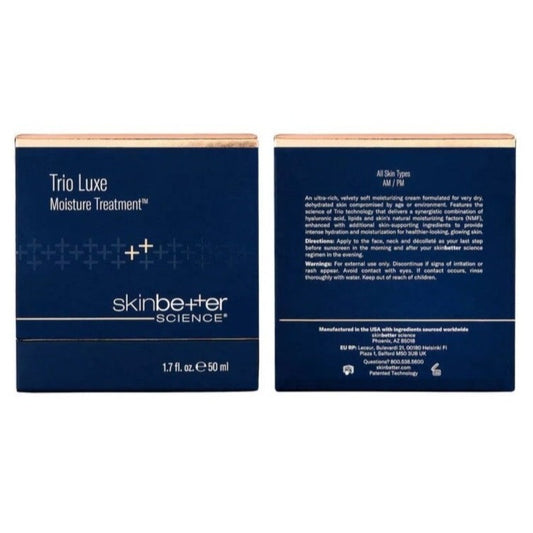 Skincare  SkinBetter Trio Luxe Moisture Treatment  1.7 oz Hydrate moderate to severely dry skin.