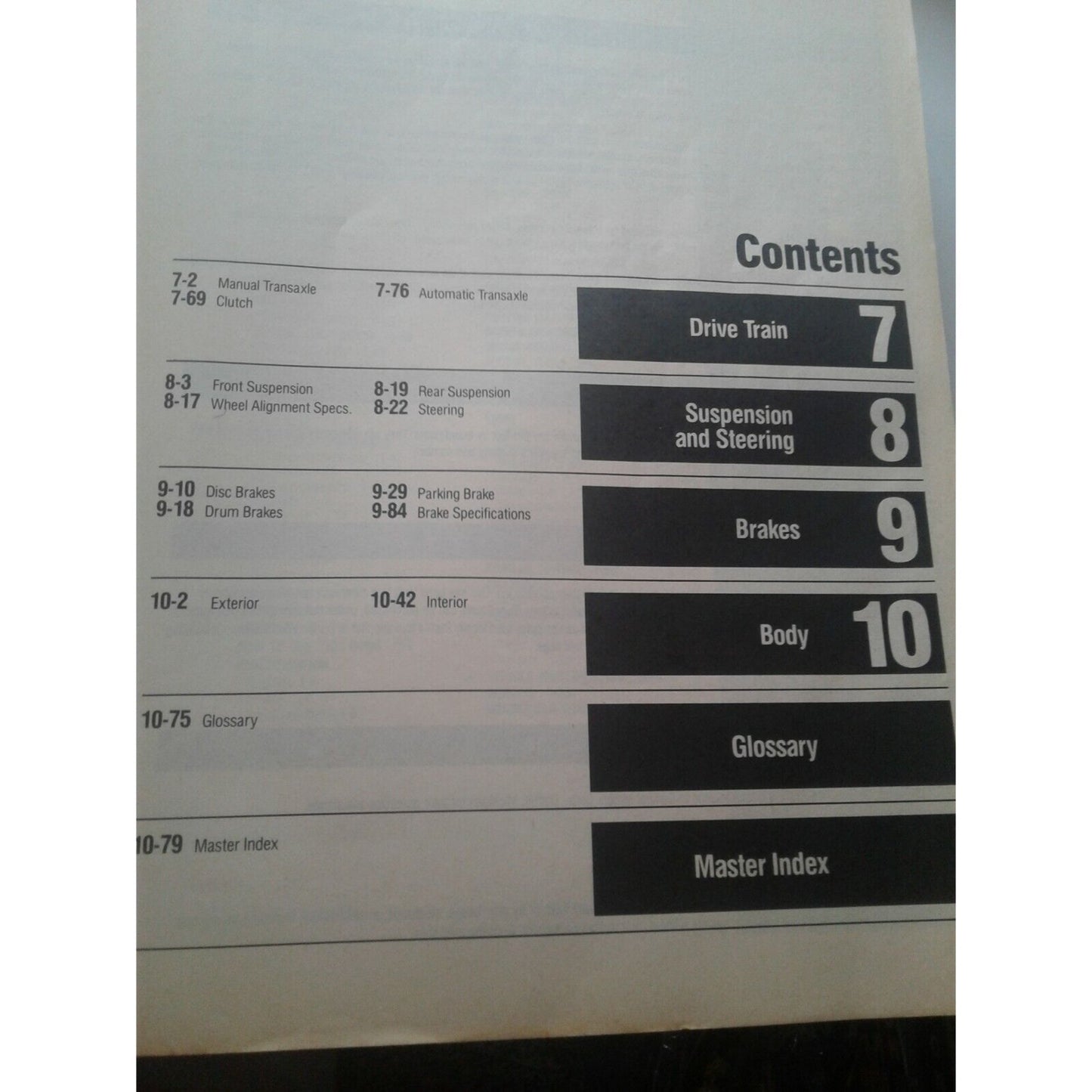 Book 1982 - 1992  Chilton's General Motors Chevy Camaro Repair Manual