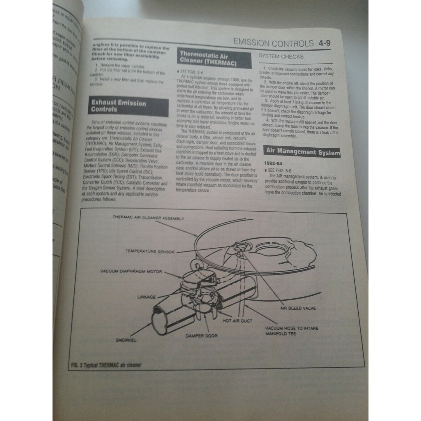 Book 1982 - 1992  Chilton's General Motors Chevy Camaro Repair Manual