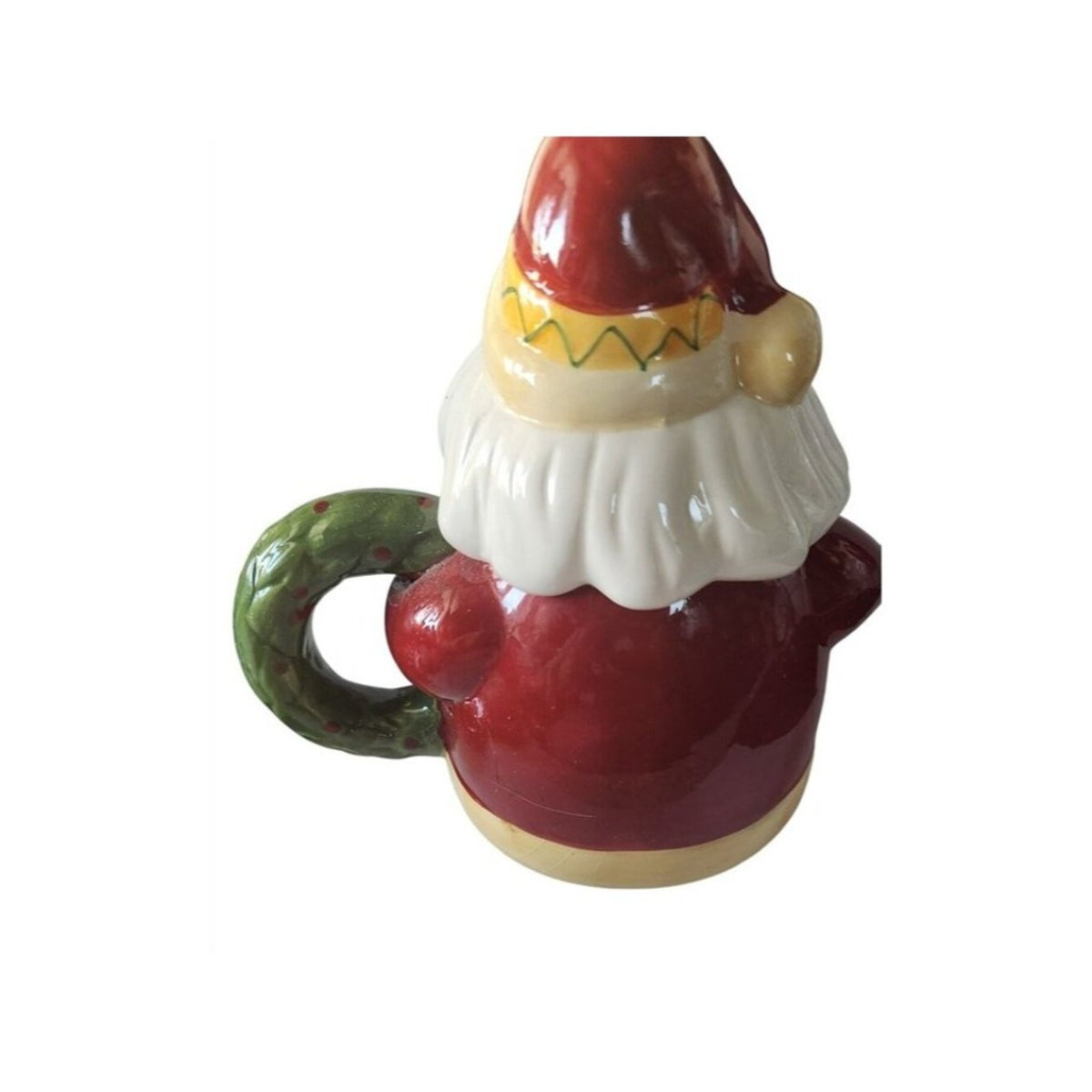 Mug Vintage Ceramic Santa Claus Holiday Mug With Handle  6 x 5