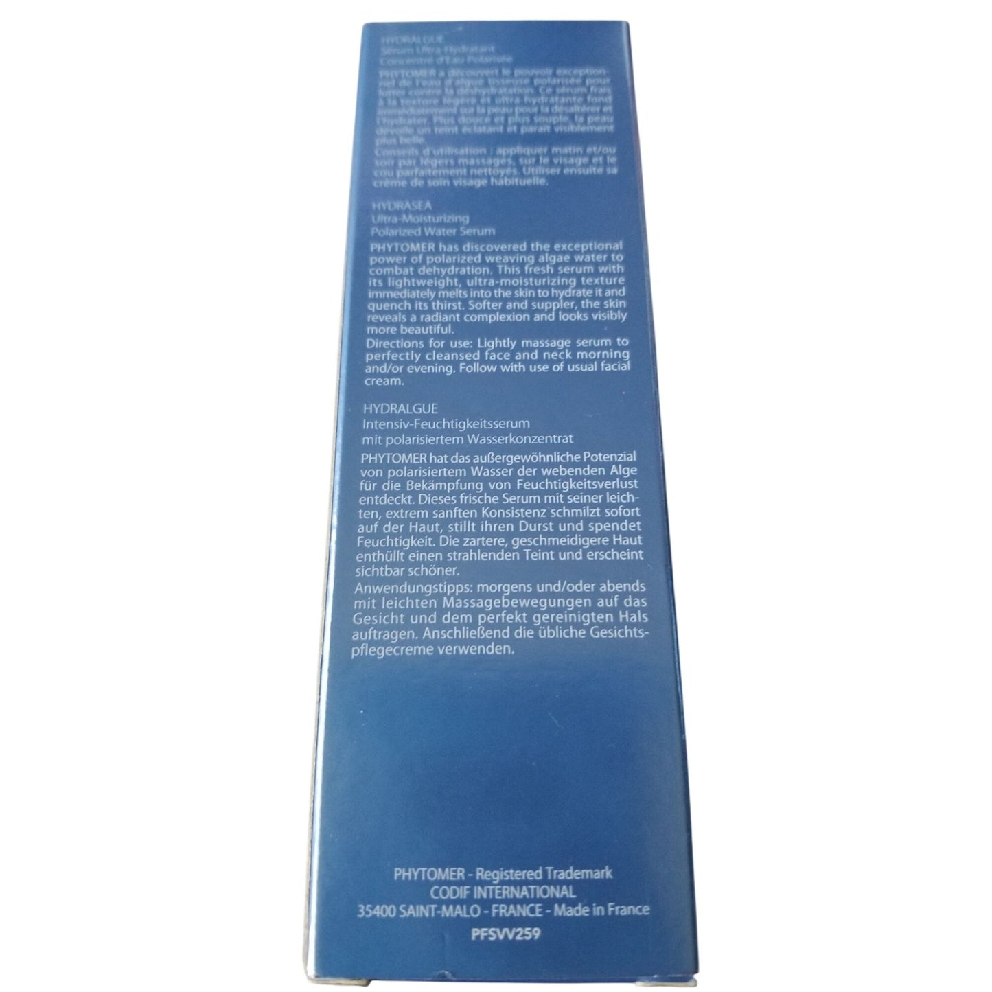Skincare Phytomer Hydrasea Thirst-Relief Rehydrating Mask 1.6 oz new