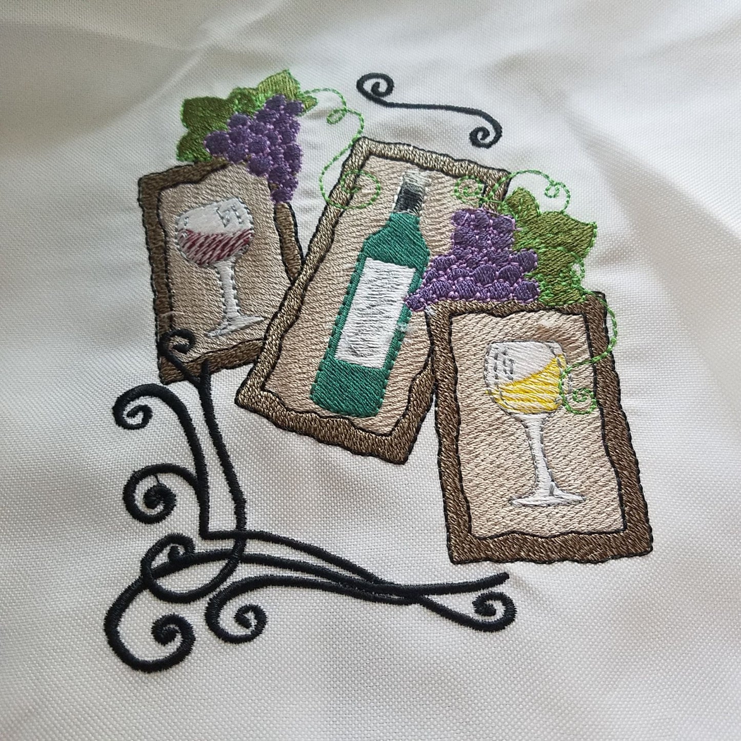 Apron White Chef Long  30" x 26" Embroidered Neck Strap Tie Stain resistant