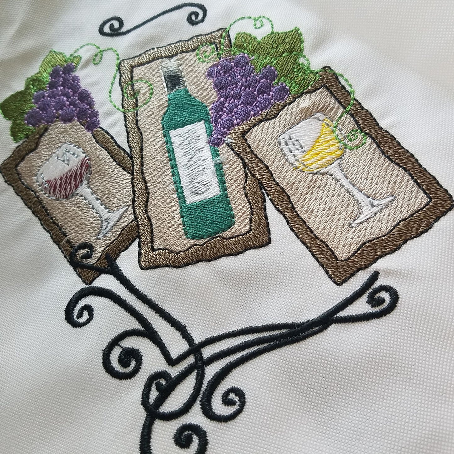 Apron White Chef Long  30" x 26" Embroidered Neck Strap Tie Stain resistant