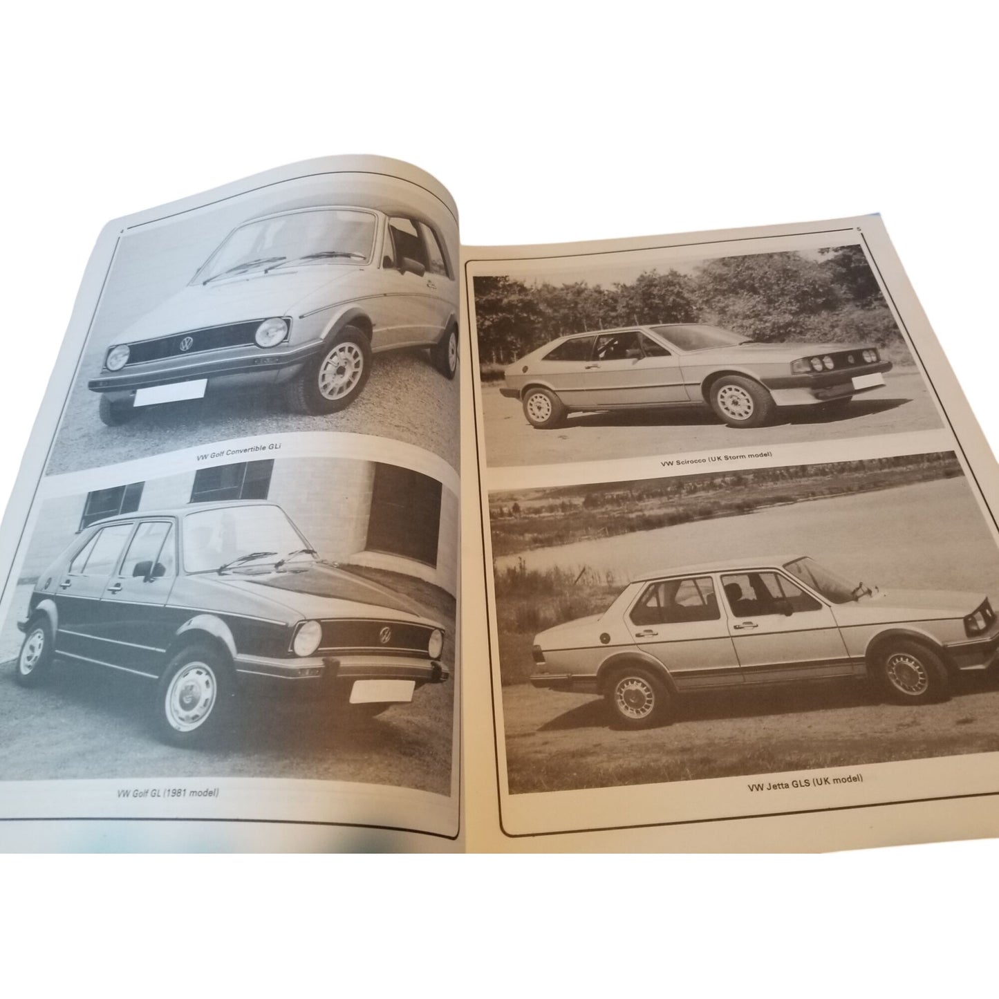 Book VW Rabbit Jetta, Scirocco, Pick-up  Haynes All Gas engine models