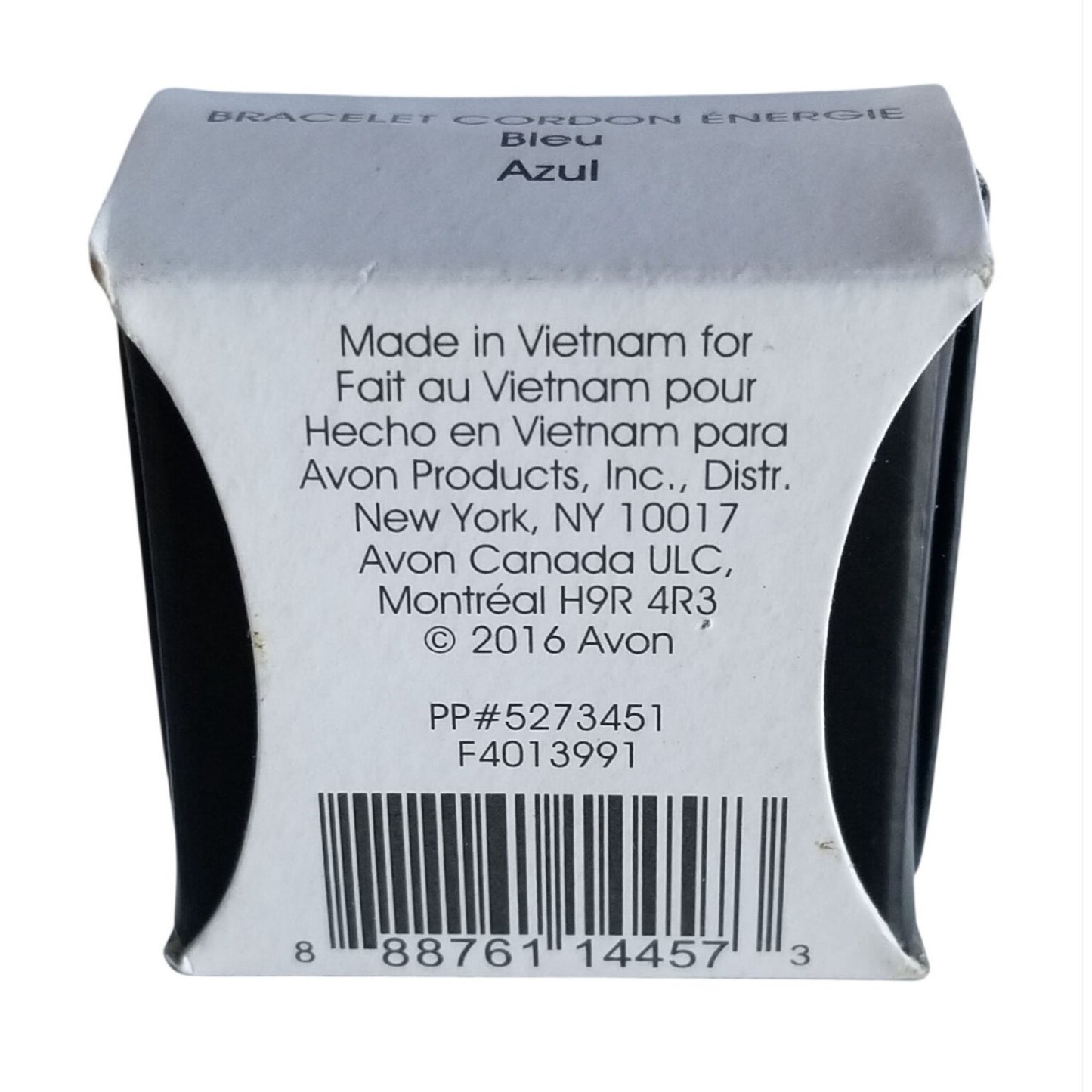 Avon Bracelet Energy String Bracelet Blue  Stone Rope String Knots