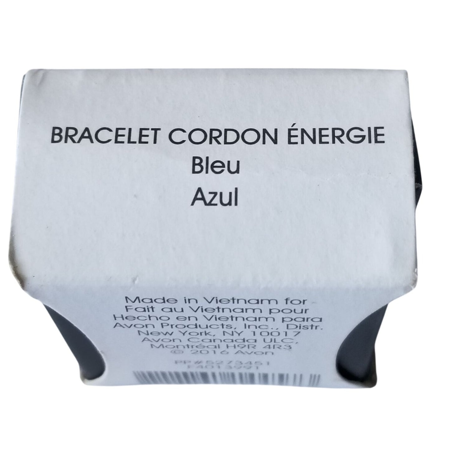 Avon Bracelet Energy String Bracelet Blue  Stone Rope String Knots