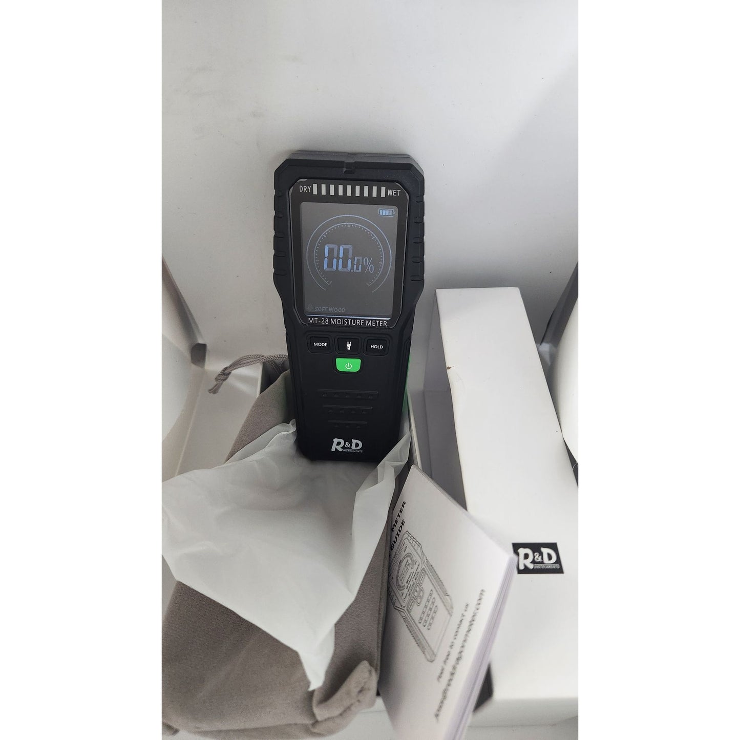 Garden Moisture Meter R & D Instruments MT28C Instructions Bag Electronic