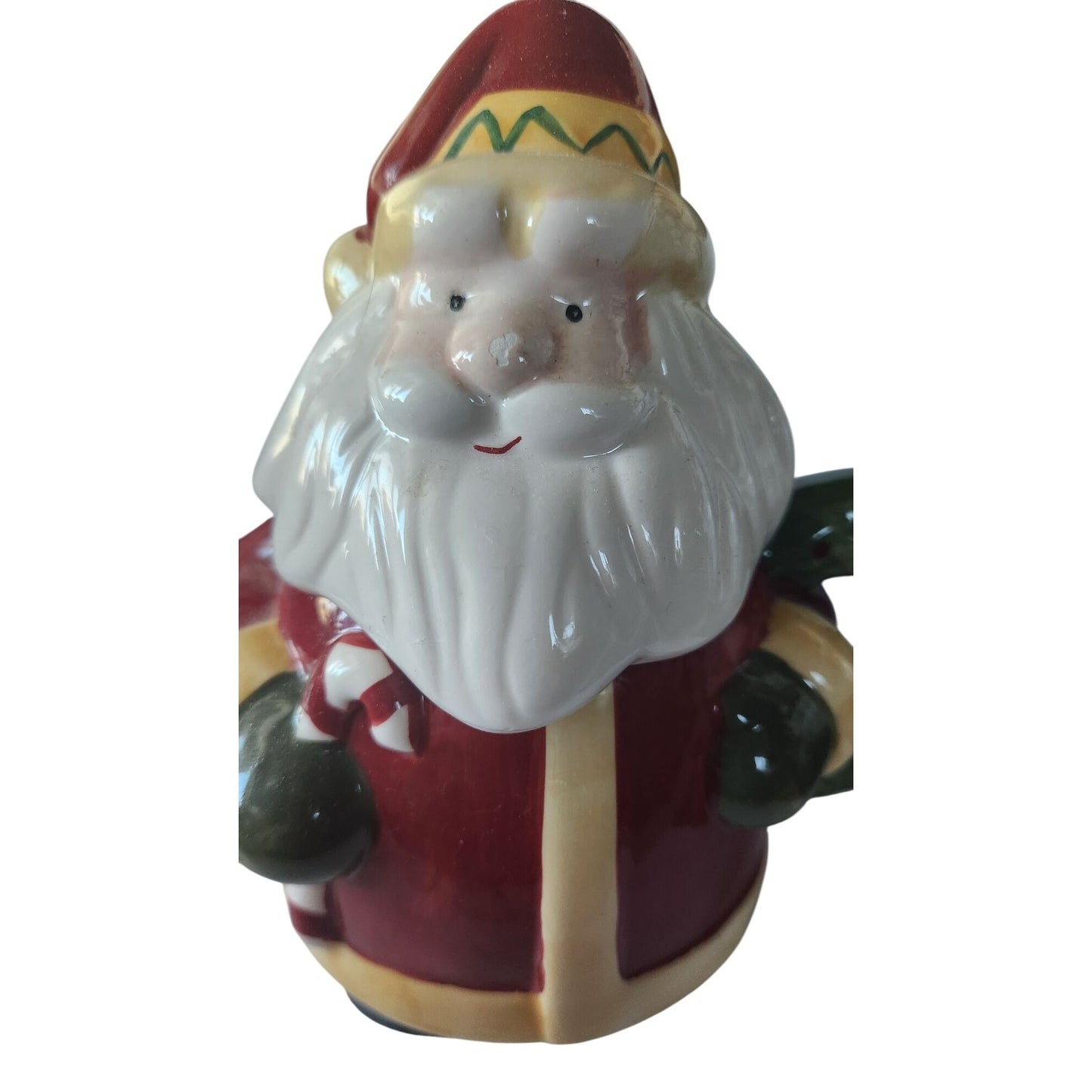 Mug Vintage Ceramic Santa Claus Holiday Mug With Handle  6 x 5
