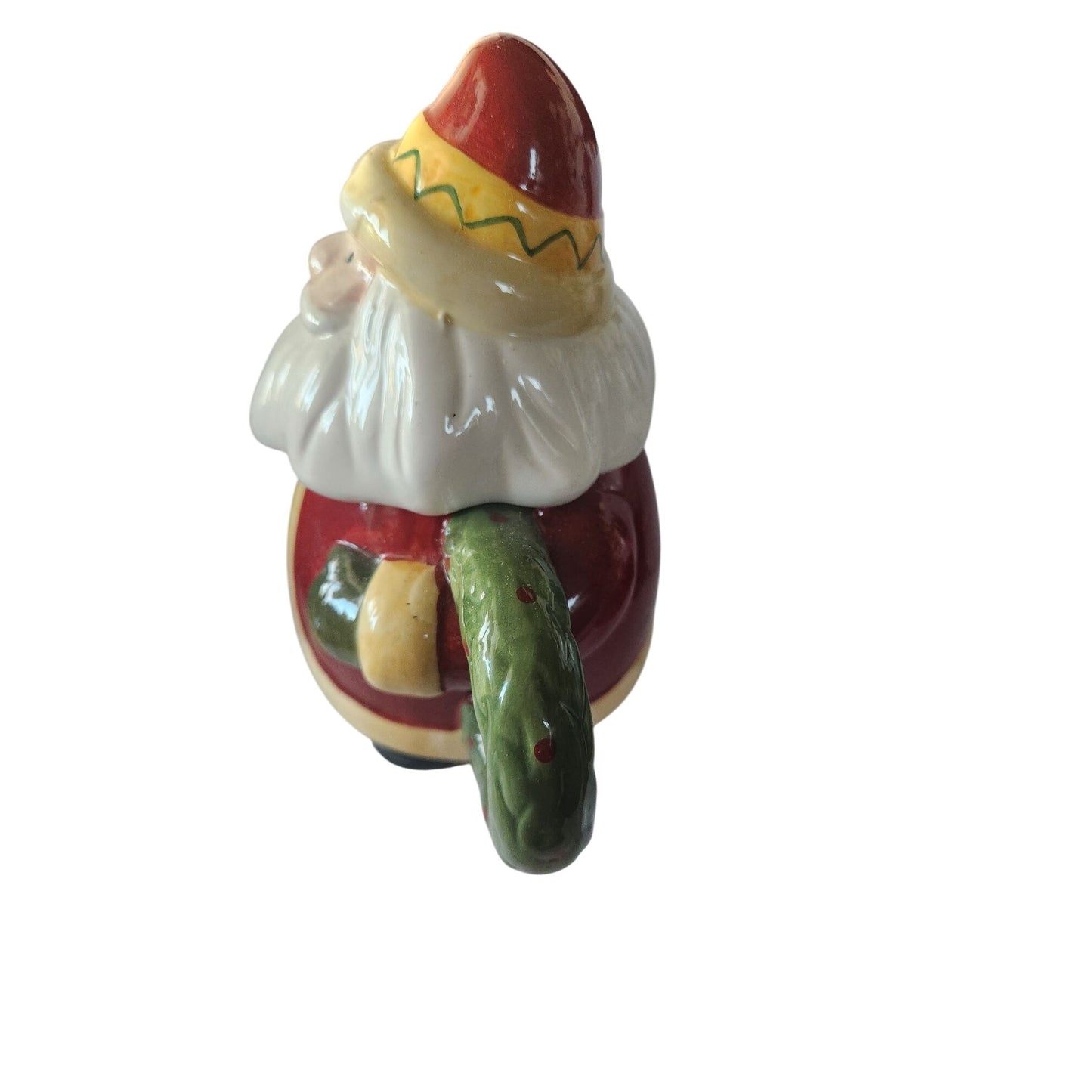 Mug Vintage Ceramic Santa Claus Holiday Mug With Handle  6 x 5