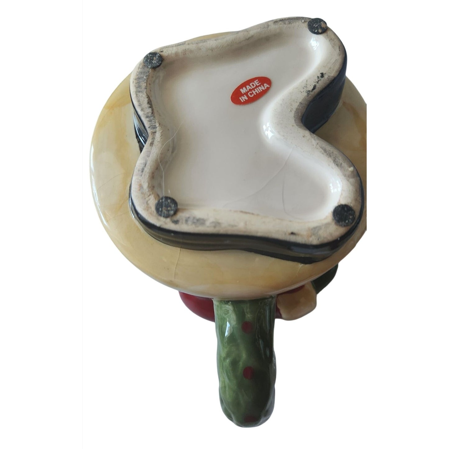 Mug Vintage Ceramic Santa Claus Holiday Mug With Handle  6 x 5