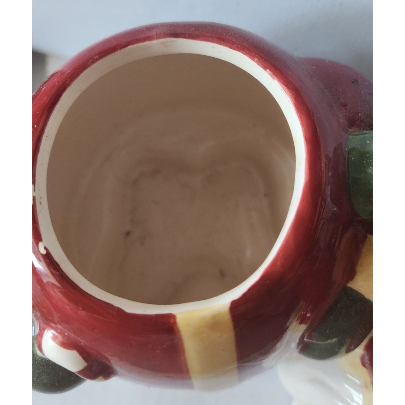 Mug Vintage Ceramic Santa Claus Holiday Mug With Handle  6 x 5
