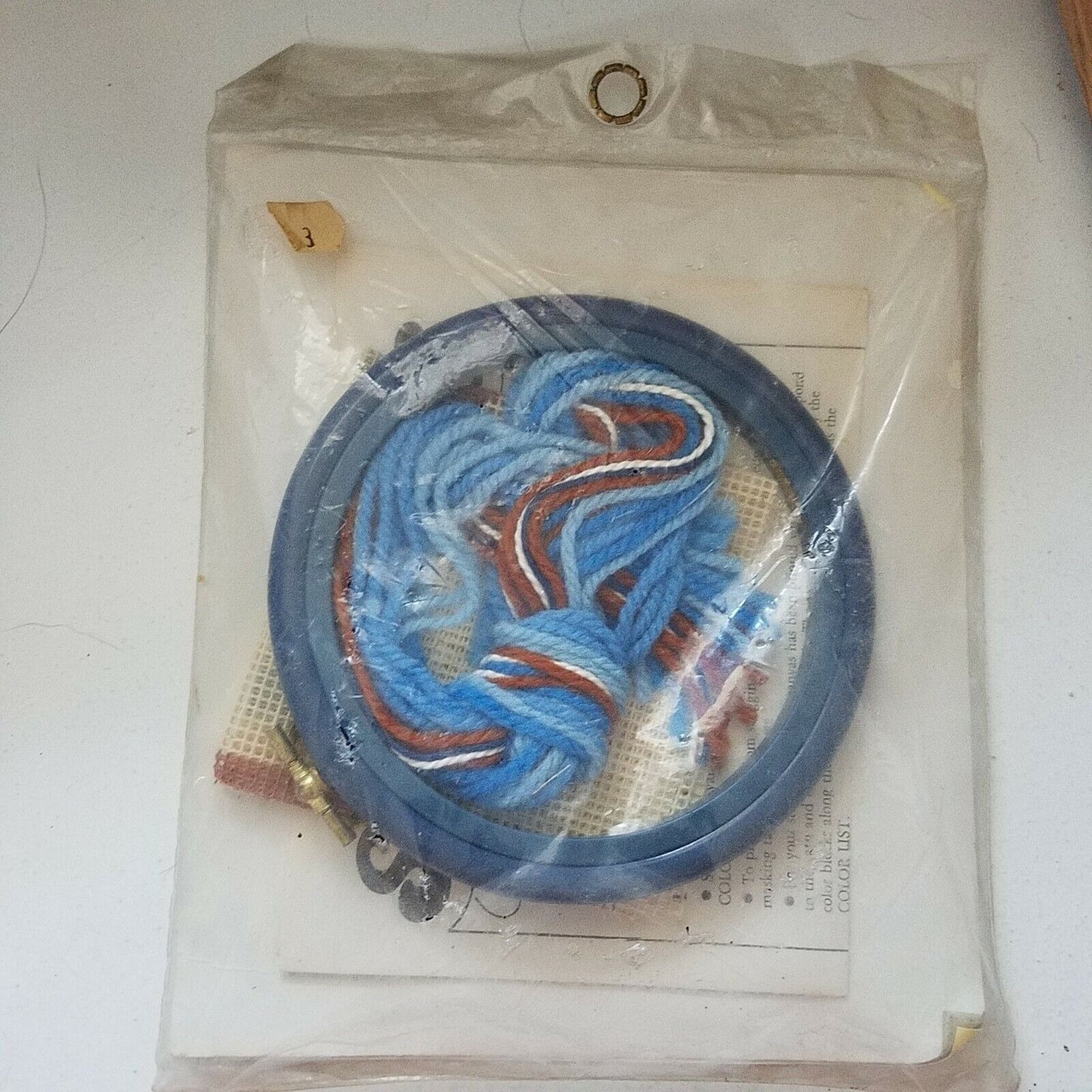 Craft Kit Stitchables Moonlit Swan # 7570 Learn Needlepoint Stitch then Frame