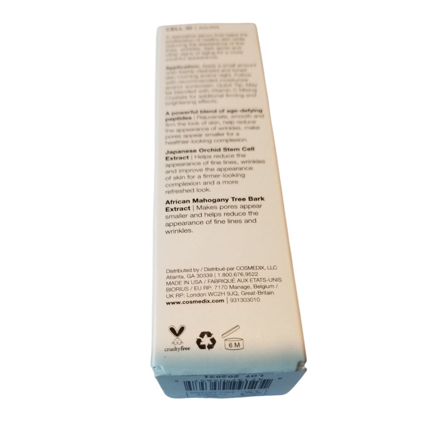 Skincare Cosmedix  Cell ID 1 oz Nutritive Defense Serum  new