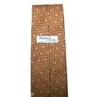 Tie Brown Polyester Neck Tie Florenteen Superba Brand  52 " Long  3 1/2"  Wide