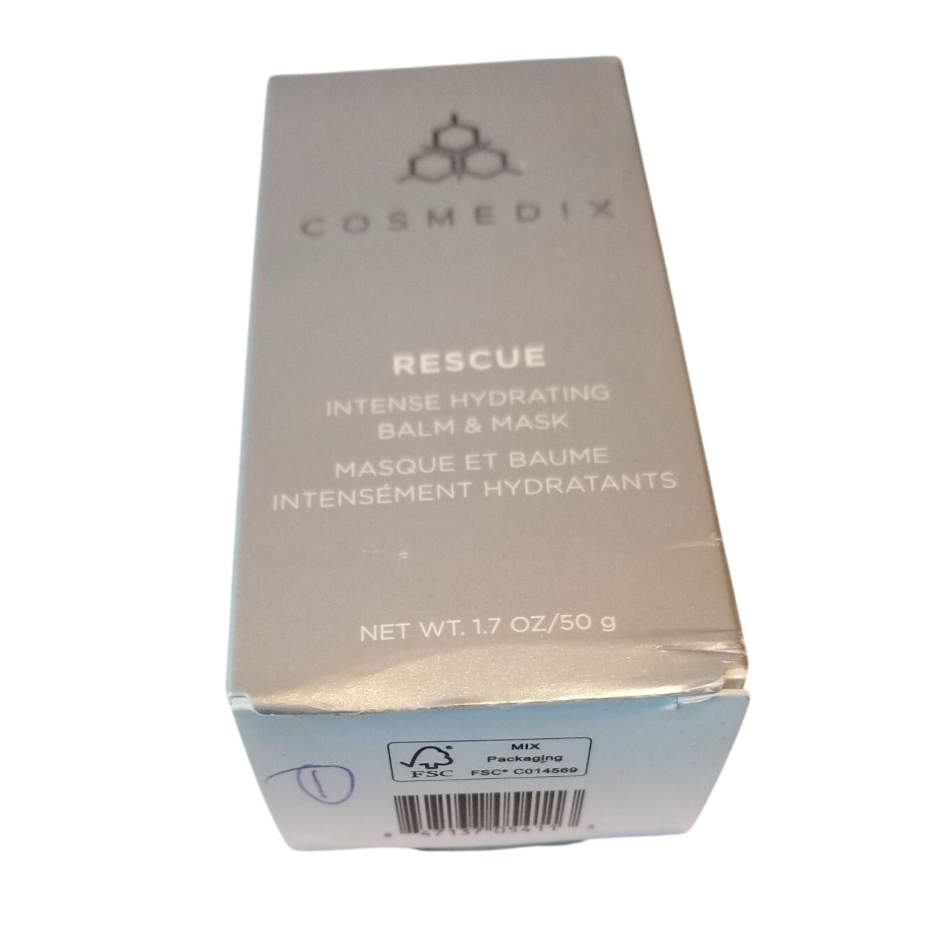 Skincare Cosmedix Rescue 1.7 oz Hadrating Mask new