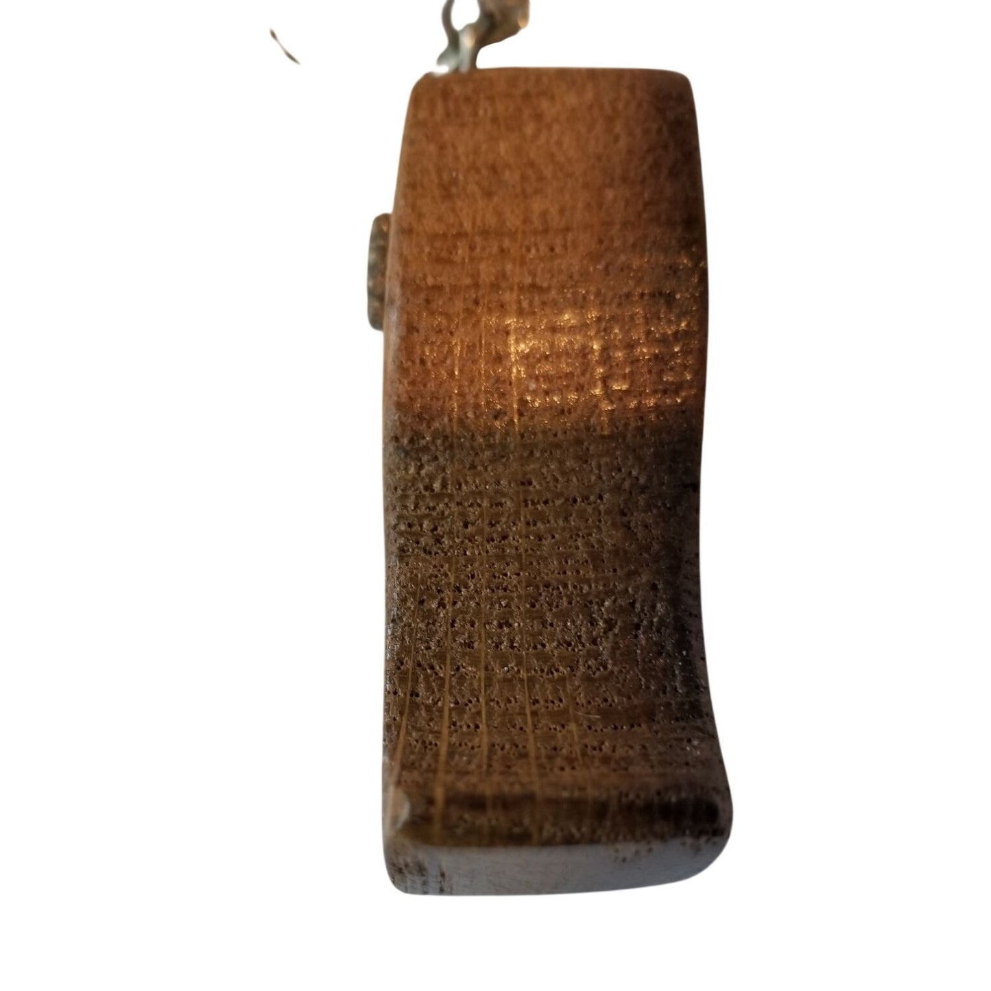 Key Chain Wood Wine Glass Shape Small Wine Charm on Keychain  2" x 1"