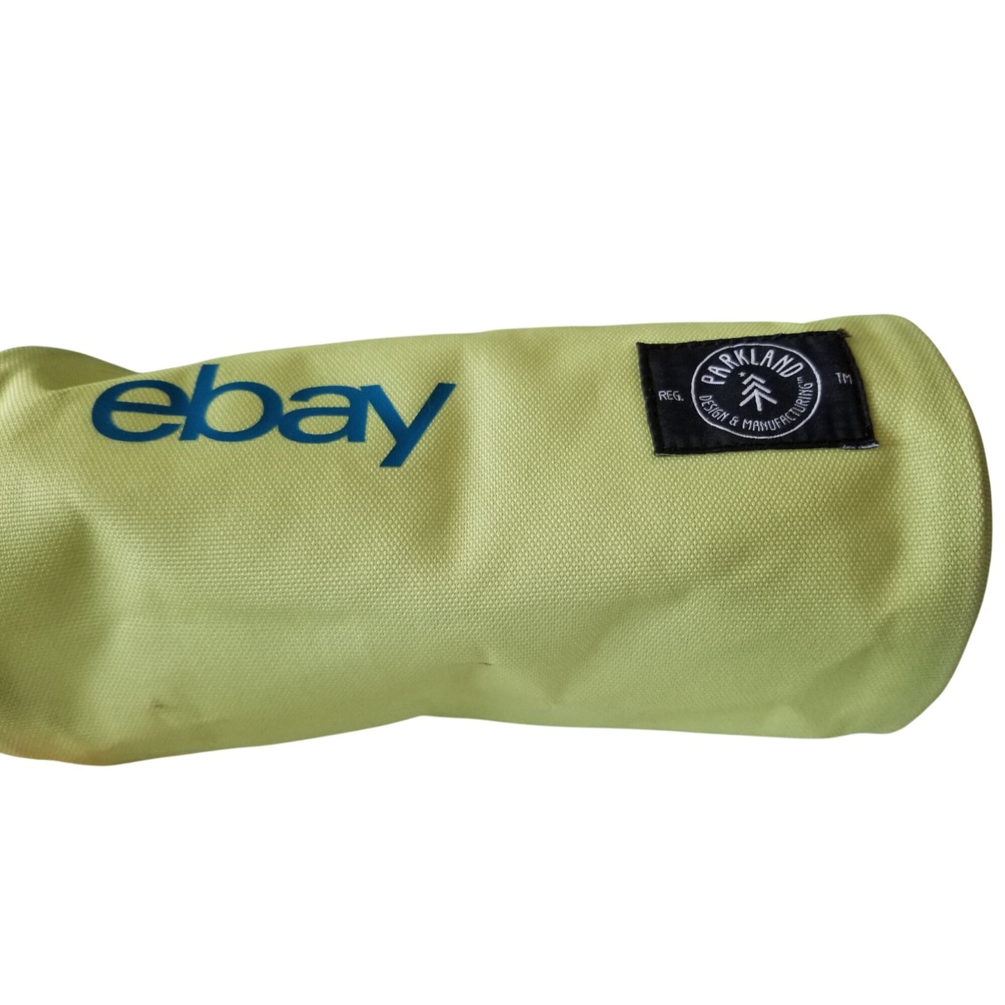 Purse Bag green  9" x 6" Nylon Pack  Handle  Logo Parkland