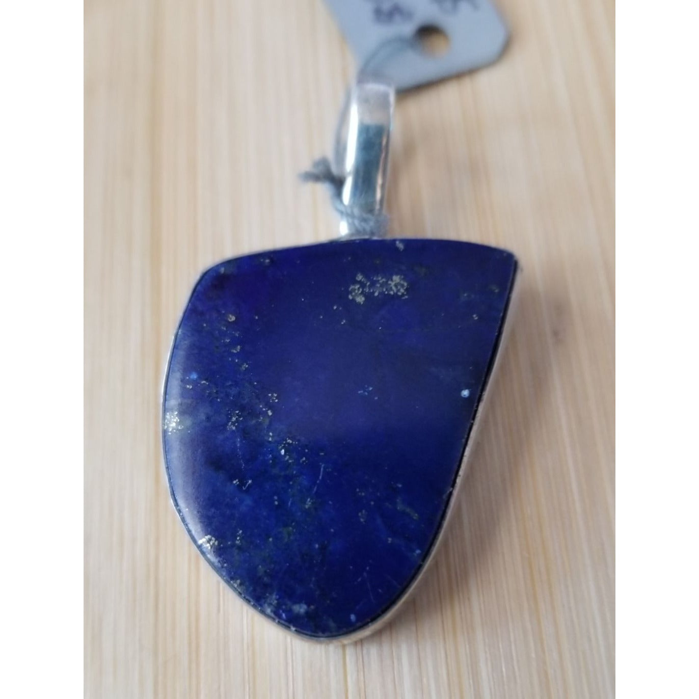 Pendant Lapis Purple 12 cm Bail 10 Gr 50 ct 42 cm x 25 cm