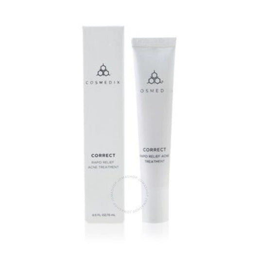 Skincare Cosmedix Correct Rapid Relief Acne Treatment 15ml/0.5oz provide gentle exfoliation