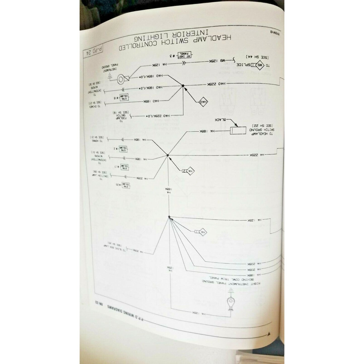 Book 1988 Chrysler Service Manual Wiring Diagrams Front Wheel Drive Car Pub