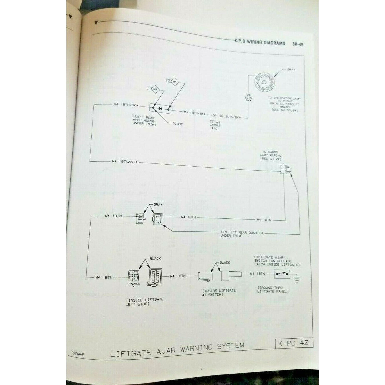 Book 1988 Chrysler Service Manual Wiring Diagrams Front Wheel Drive Car Pub
