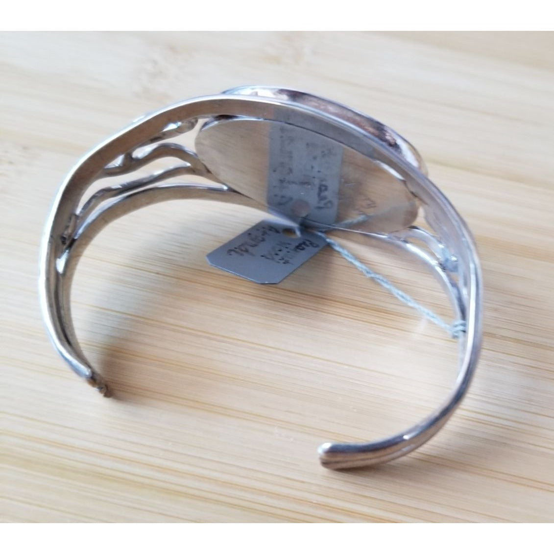 Bracelet Peanutwood Oval A- Grade Sterling 925 Silver 3" 40 cm x 30 cm 42.2 gr