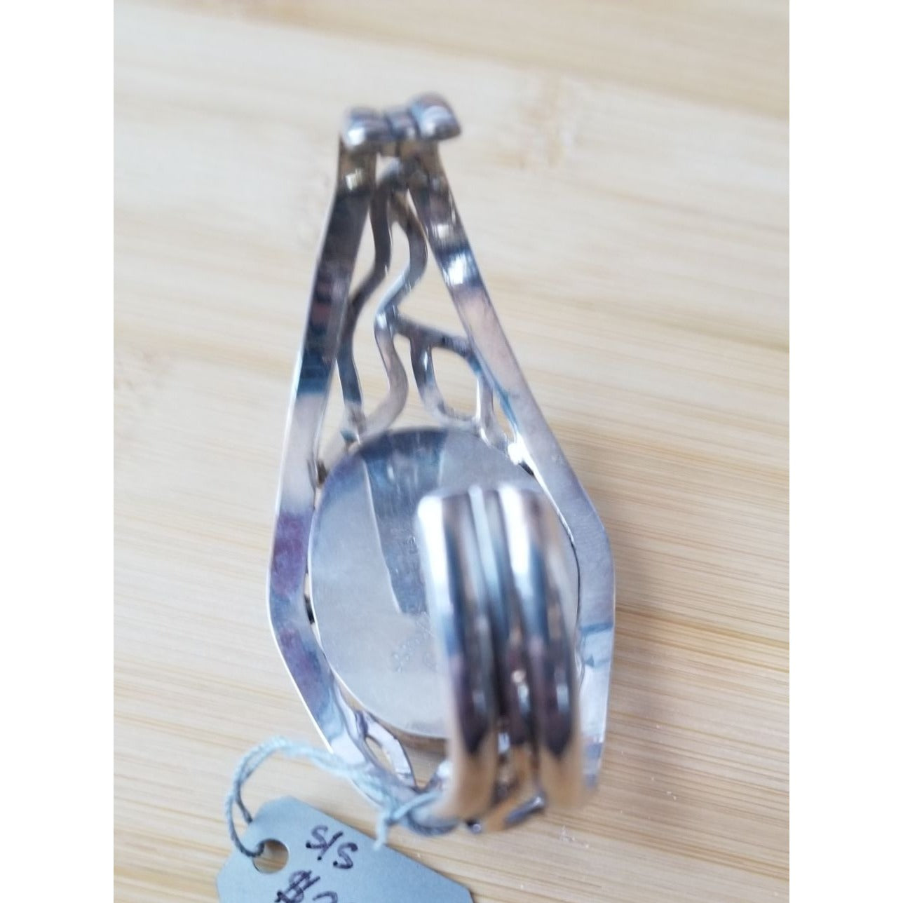Bracelet Peanutwood Oval A- Grade Sterling 925 Silver 3" 40 cm x 30 cm 42.2 gr